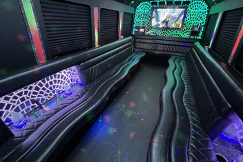 Marietta Limo Bus Interior