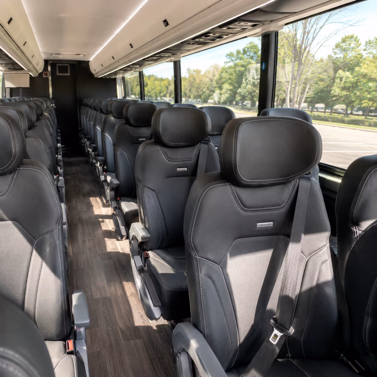 marietta charter bus interior